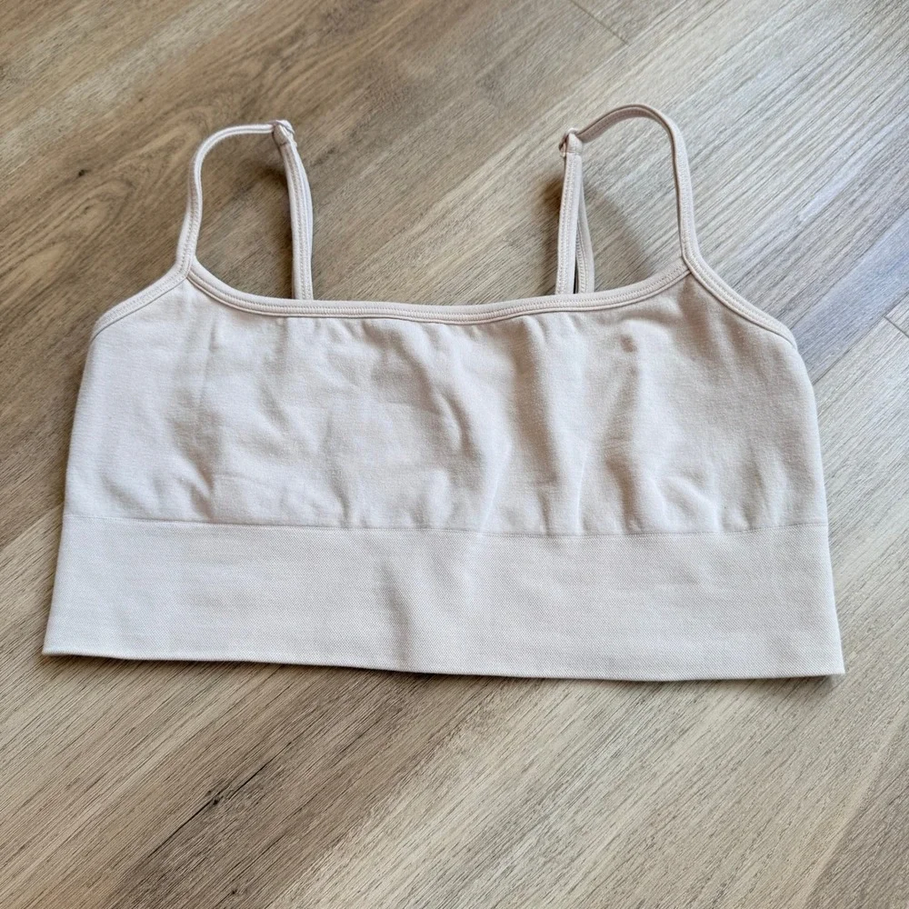 SKIMS Sculpt Scoop Bralette Set of 2 Rose Clay Sand L/XL